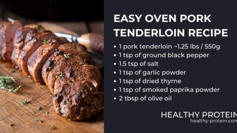 Delicious Oven Pork Tenderloin Recipe - Healthy Protein